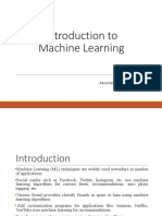 1 Introduction To Machine Learning