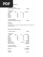 Se Solicita:: 5.1 Costeo Total 5.2 Determine El Precio de Ventas Con Margen de Utilidadd de Factor Multiplicador 1.5