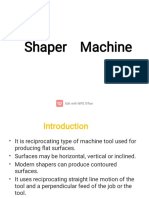 Shaper Planner Slotter