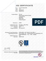 Ul-Eu Certificate: Chris Miles