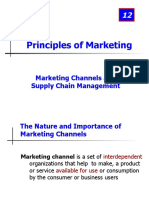 Principles of Marketing: Marketing Channels and Supply Chain Management