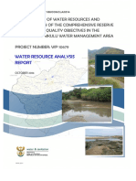 Mvoti - Water Resource Analysis Report For PSC Comments Due by 11december2014