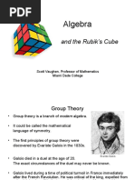 Algebra: and The Rubik's Cube