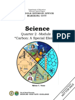 Grade 9 2nd Quarter Module 4 Carbon A Special Element Finalized