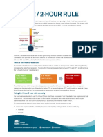 4-Hour / 2-Hour Rule