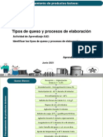 Tipos de Queso y Procesos de Elaboración