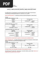 U1.l2. Legea Conservarii Atomilor. Legea Conservarii Masei