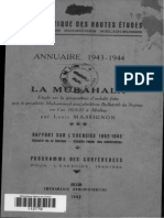 Louis Massignon - La Mubâhala (1943)