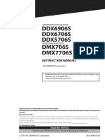 DDX6906S DDX6706S DDX5706S DMX706S DMX7706S: Instruction Manual