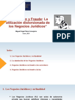 Simulación y Fraude Del Acto Juridico - Miguel Ángel Pérez C - 21.01.2021