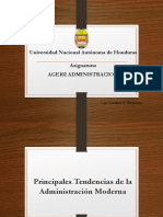 Tema Tendencias de La Administracion Moderna