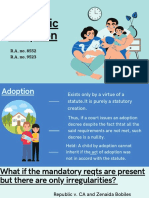 Domestic Adoption PPT - Persons Sta. Maria Book