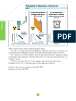 Three Principles of Reduction of External Exposure