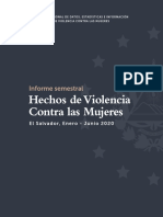 Informe Semestral - Hechos de Violencia Contra Las Mujeres 2020 Final