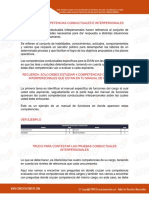 Pruebas de Competencias Conductuales e Interpersonales Dian