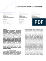 Research Paper (Power Generation Using Shock Absorber)