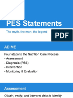 Pes Statements Samples