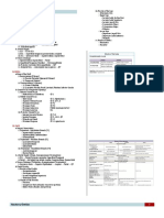 Anatomy Study Outline