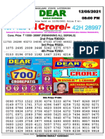 1crore/-: 1st Prize 42H 28997