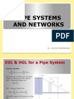 Pipe Systems and Networks: DR WCDK Fernando