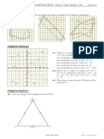 Exercice Geometrie 5eme 1 Corrige