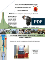 Tarea - 14 - Lavado de Inyectores Por Ultrasonido