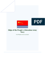 Ships of The People's Liberation Army Navy