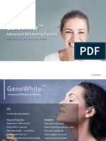 Advance Whitening Peptide Technology GenoWhite - 2017 Spain