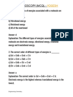 Spectroscopy (MCQ) - : Yogesh