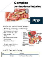 Pancreatic Duodenal Trauma