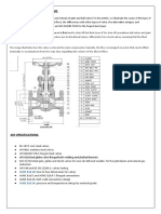 Globe Valve Bs 1873 and Api 602: ASME B16.10