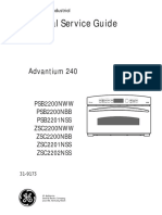 GE Advantium ServiceManual 31-9173 2