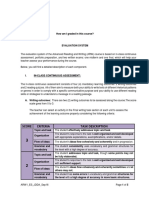 ARW1 Evaluation Guide (For Students)