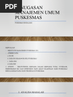 Analisis Data Puskesmas