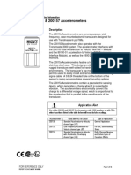 200150, 200155 & 200157 Accelerometers: Description