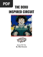 The Deku Inspired Circuit Workout PDF