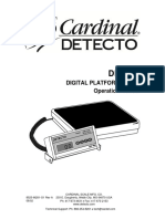 Digital Platform Scale Operation Manual