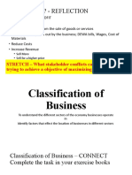 Classification of Business