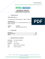 FITO-WASH Ficha Técnica