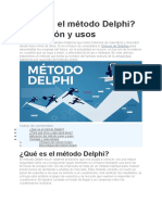 2021 Qué Es El Método Delphi