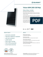 Vision 60M (305-320 WP) : Glass-Glass Module