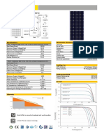 ODA275-30-p: Specifications Mechanical Characterisrtics