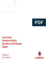 User Guide Vodafone Mobile Broadband USB Modem K4606