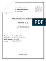 Informe 2 Ley de Coulomb