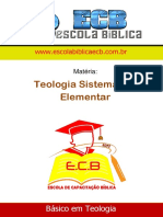 Teologia Sistemática Elementar