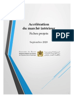 Accélération Du Marché Intérieur: Fiches Projets