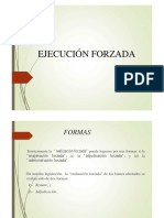 Ejecución Forzada y Remate