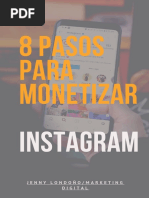 8 Pasos para Monetizar Instagram..