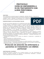 Protocolos de Enfermeria Dialisis Peritoneal