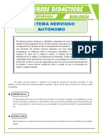 El Sistema Nervioso Autónomo para Tercero de Secundaria